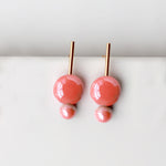 Load image into Gallery viewer, CANDY Earrings, Coral Color
