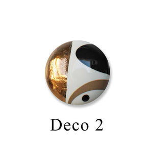 Golden Touch Ceramic Button – Interchangeable Closer