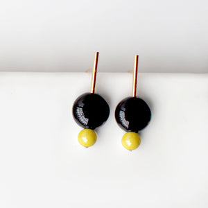 CANDY Earrings, Black Color