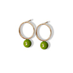 Load image into Gallery viewer, Orbit round earrings
