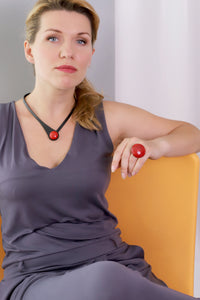 Red Ceramic Ring