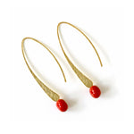 Load image into Gallery viewer, Orbit hoop earrings
