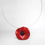 Load image into Gallery viewer, Big Flower Omega Necklace
