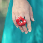 Load image into Gallery viewer, Big Flower Ring
