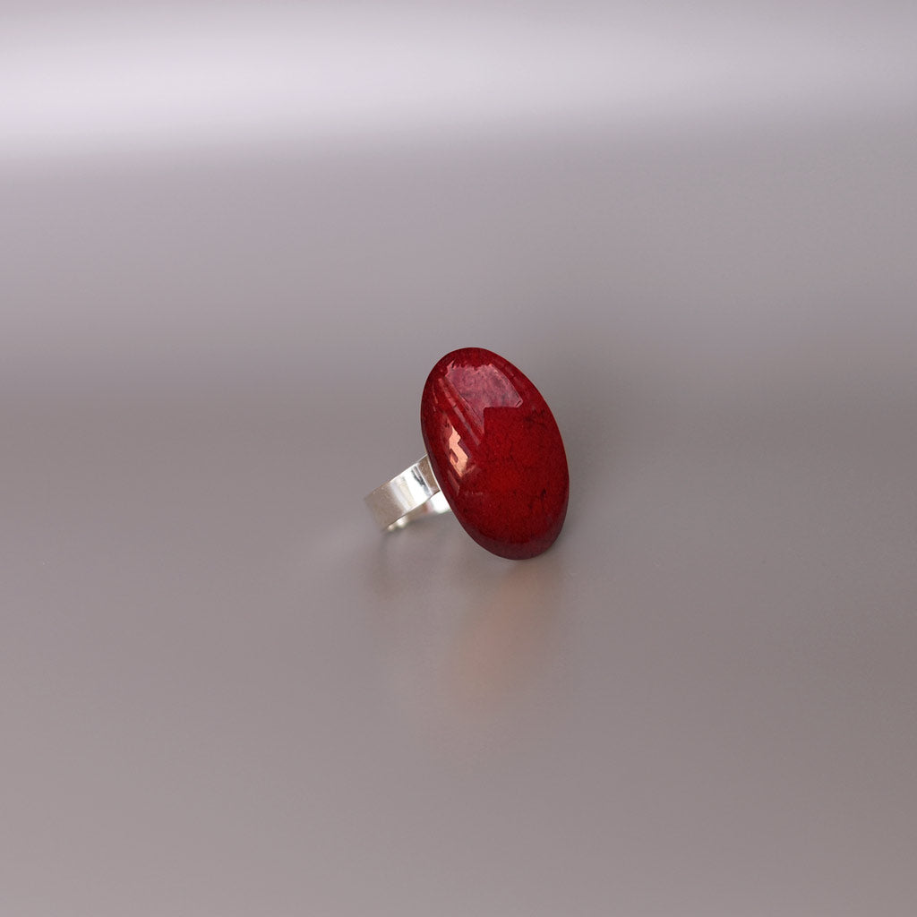Red Ceramic Ring