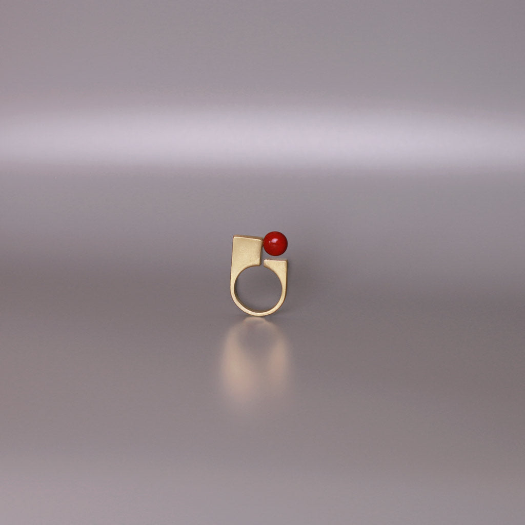 Red Drop Golden Ring