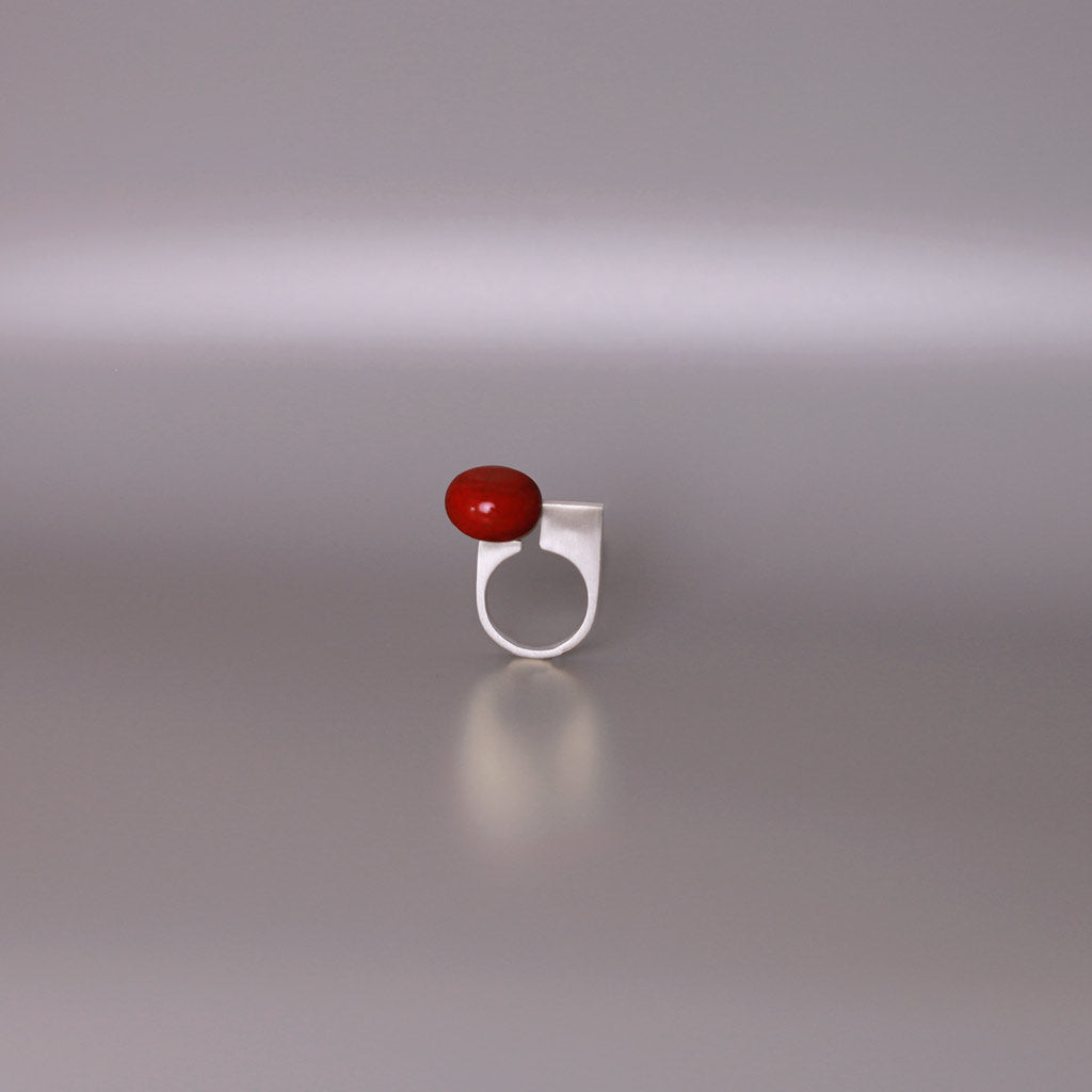 Red Drop Ring
