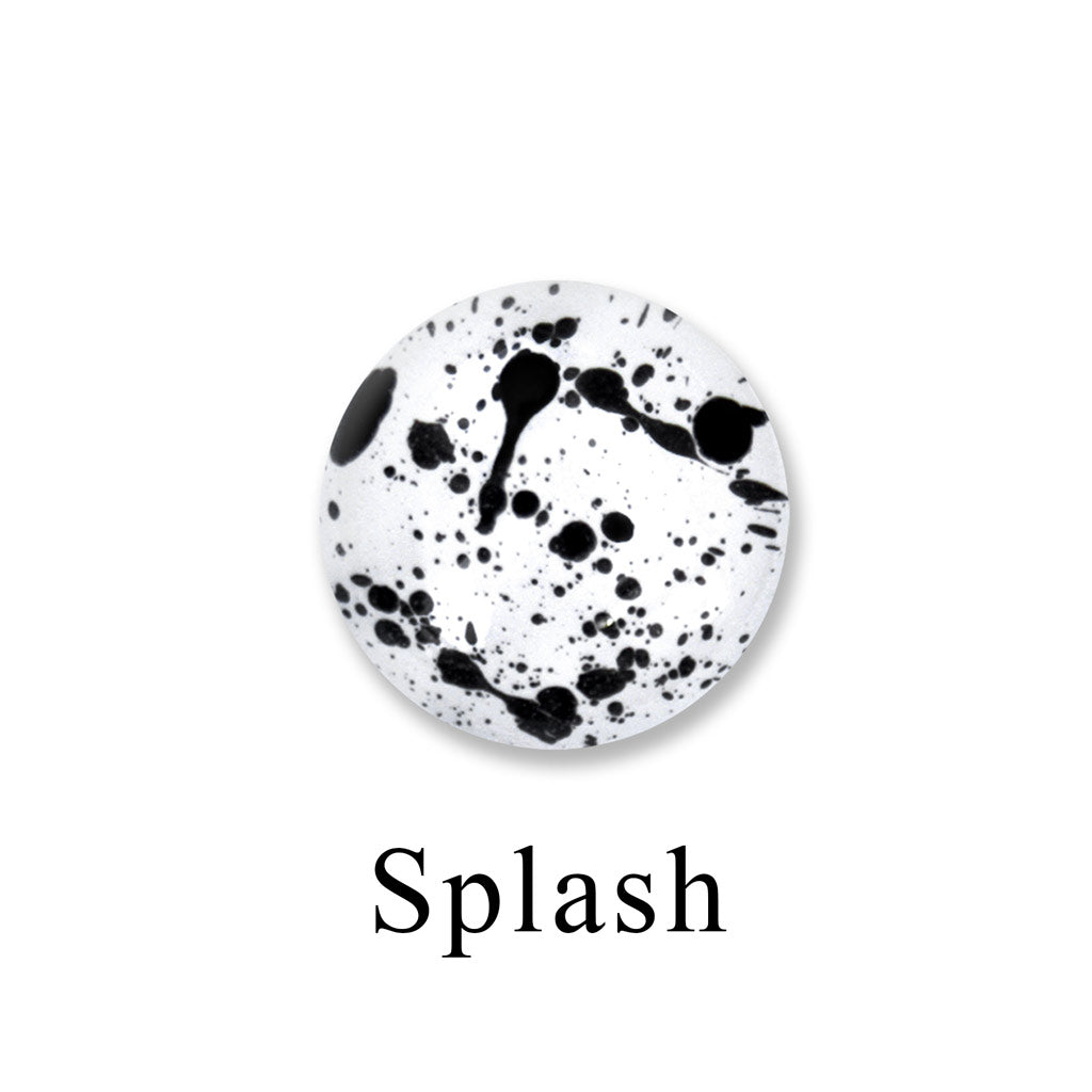 Bottone ceramica Splash - chiusura intercambiabile