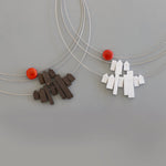 Load image into Gallery viewer, Città Necklace, Miniature Buildings
